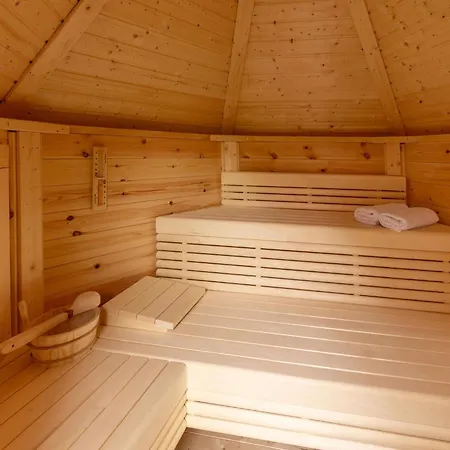 Modernes Mit Sauna In Wiek Am 度假居 *
