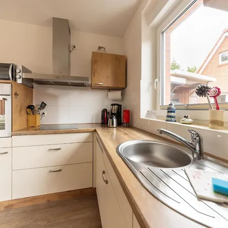 度假居 Modernes Mit Sauna In Wiek Am *