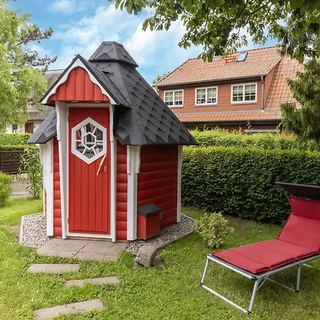 度假居 Modernes Mit Sauna In Wiek Am